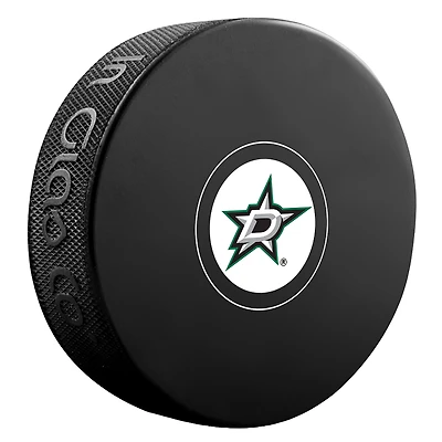 Rondelle de hockey modèle autographiée InGlasCo non signée des Stars de Dallas