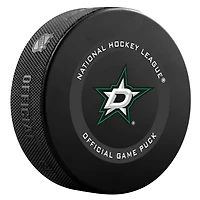 Coffret pour jeunes collectionneurs des Dallas Stars - Comprend une plaque Team Stadium 10,5" x 13", une rondelle de jeu officielle et une photographie de mascotte non signée 8" x 10"