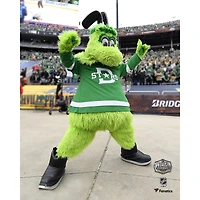Coffret pour jeunes collectionneurs des Dallas Stars - Comprend une plaque Team Stadium 10,5" x 13", une rondelle de jeu officielle et une photographie de mascotte non signée 8" x 10"