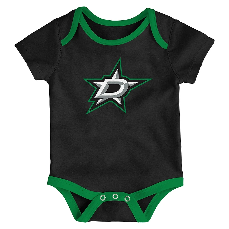 Lot de trois bodies pour bébé Dallas Stars Loyal Buddies