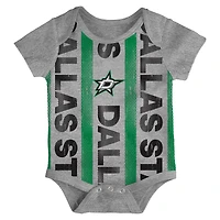 Infant Dallas Stars Loyal Buddies Three-Pack Bodysuit Set