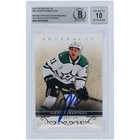 Jason Robertson Dallas Stars Autographed 2021-22 Upper Deck Artifacts #26 Beckett Fanatics Witnessed Authenticated 10 Card 
