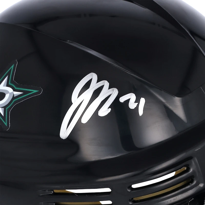 Jason Robertson Dallas Stars Autographed Black Mini Helmet