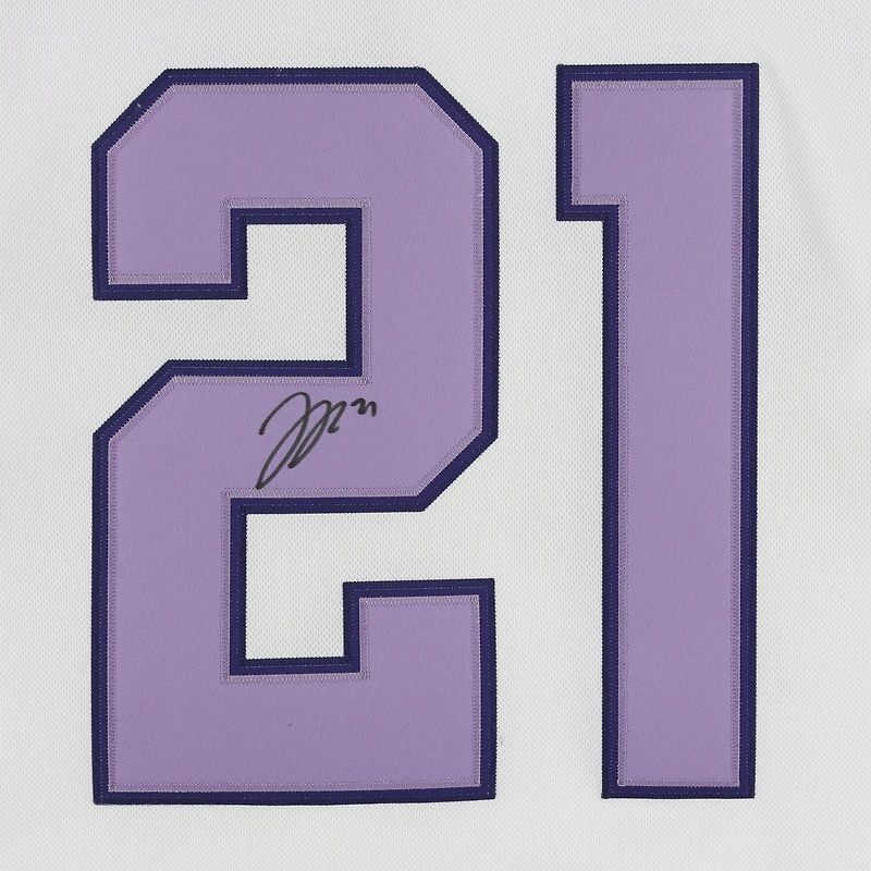 Jason Robertson Dallas Stars Autographed Hockey Fights Cancer adidas Authentic Jersey 
