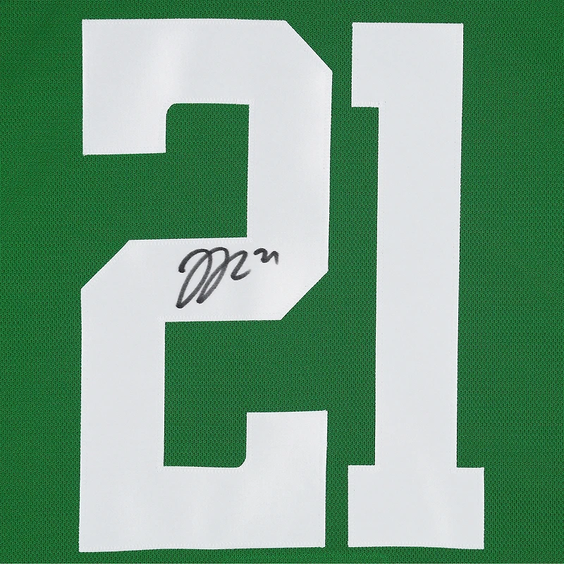 Maillot professionnel authentique Fanatics vert Kelly autographié par Jason Robertson des Stars de Dallas