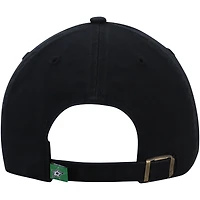 Men's '47 Black Dallas Stars Logo Clean Up Adjustable Hat