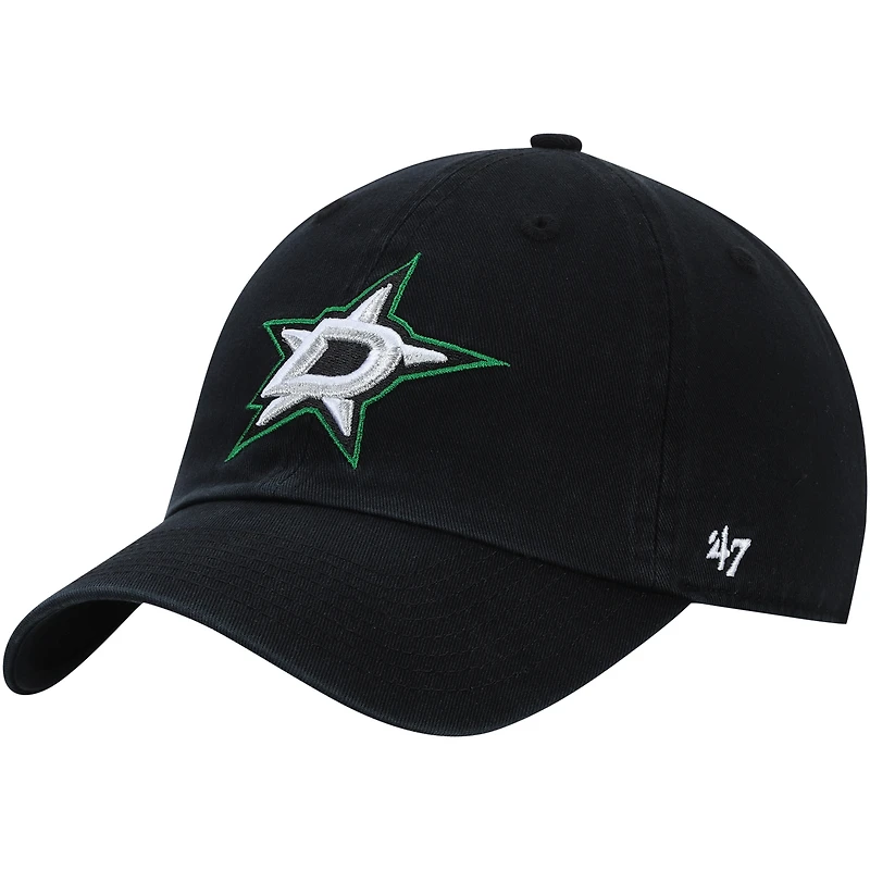 Casquette Ajustable '47 Noir Dallas Stars Logo Clean Up Pour Homme