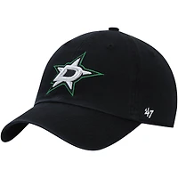 Casquette Ajustable '47 Noir Dallas Stars Logo Clean Up Pour Homme