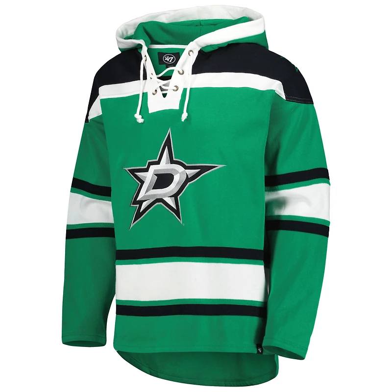 Men's '47  Kelly Green Dallas Stars Superior Lacer Hoodie