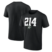 T-shirt noir pour homme avec symbole des Dallas Stars