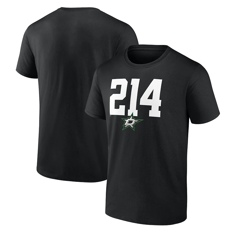 Men's  Black Dallas Stars Symbol T-Shirt