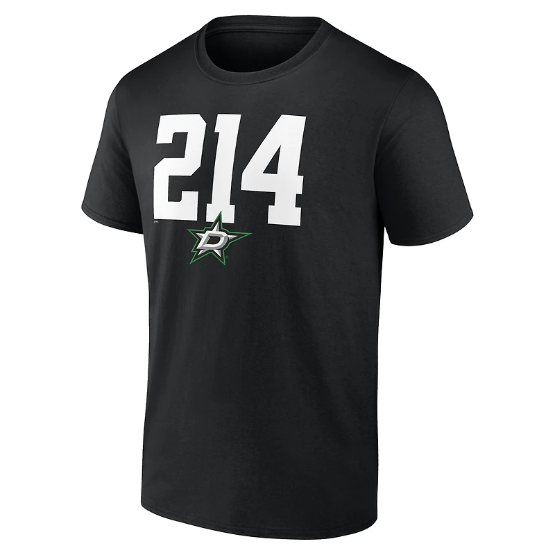 Men's  Black Dallas Stars Symbol T-Shirt