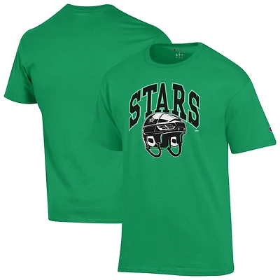 T-shirt homme Champion Kelly Green Dallas Stars avec casque