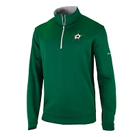 Men's Columbia Kelly Green Dallas Stars Wickham Hills Omni-Wick Quarter-Zip Jacket