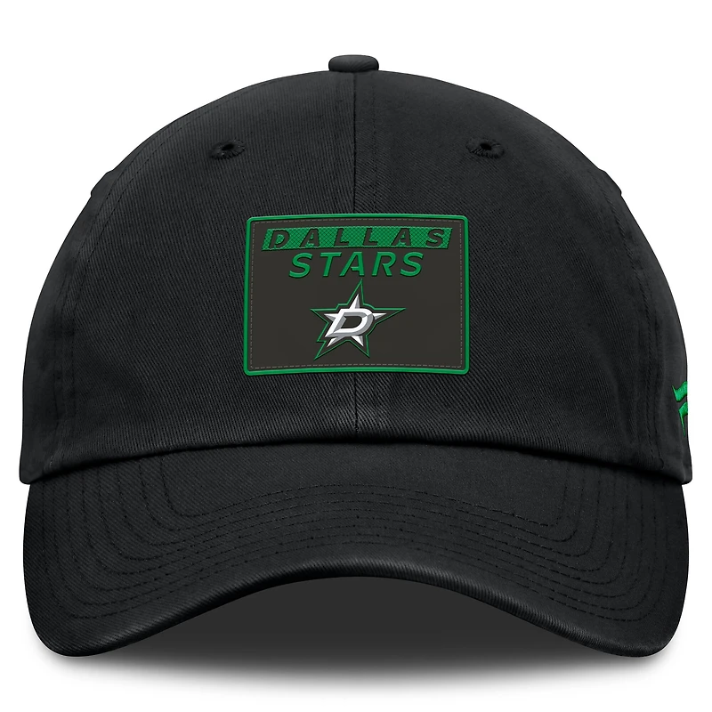 Men's Fanatics Black Dallas Stars Authentic Pro Prime Adjustable Hat