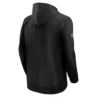 Men's Fanatics  Black Dallas Stars Authentic Pro Rink Fleece Pullover Hoodie