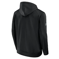Men's Fanatics Black Dallas Stars Authentic Pro Rink Hoodie