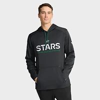 Men's Fanatics Black Dallas Stars Authentic Pro Rink Hoodie