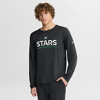 Men's Fanatics Black Dallas Stars Authentic Pro Rink Tech Long Sleeve T-Shirt
