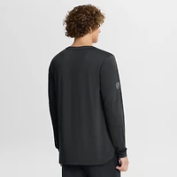 T-shirt à manches longues Fanatics noir authentique Dallas Stars Pro Rink Tech pour homme