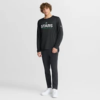 Men's Fanatics Black Dallas Stars Authentic Pro Rink Tech Long Sleeve T-Shirt