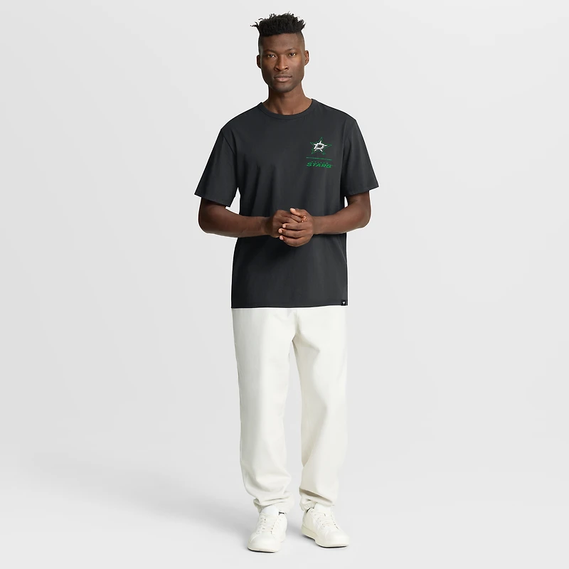 Men's Fanatics Black Dallas Stars Crash The Net Legacy T-Shirt