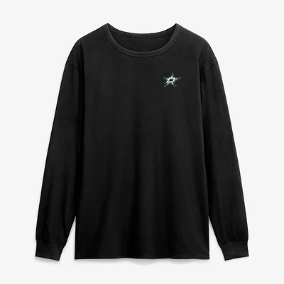 T-shirt à manches longues Fanatics noir pour homme, Dallas Stars Game
