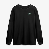 T-shirt à manches longues Fanatics noir pour homme, Dallas Stars Game
