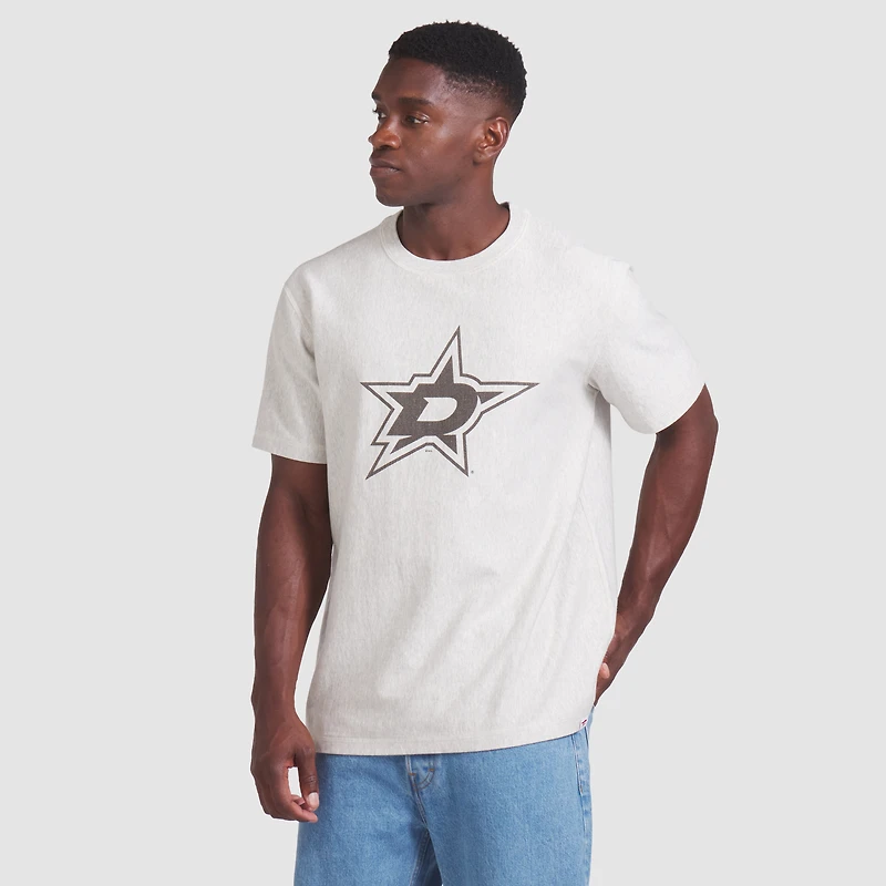 T-shirt Fanatics pour hommes, couleur crème, Dallas Stars, fabriqué au Canada