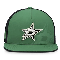 Casquette snapback Fanatics verte et noire Dallas Stars pour homme