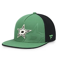 Casquette snapback Fanatics verte et noire Dallas Stars pour homme