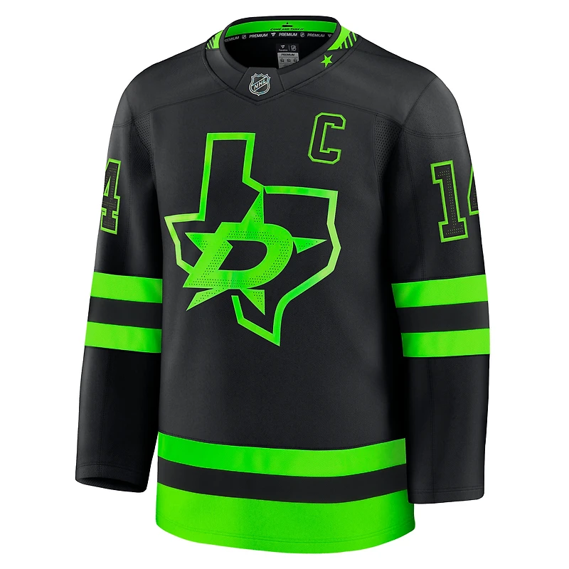 Men's Fanatics Jamie Benn Black Dallas Stars Alternate Premium Jersey