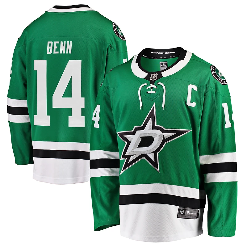 Men's Fanatics Jamie Benn White Dallas Stars Breakaway Jersey