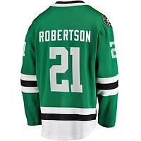 Men's Fanatics Jason Robertson Kelly Green Dallas Stars Home Breakaway Replica Jersey