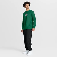 T-shirt à manches longues Fanatics Kelly Green Dallas Stars Authentic Pro Property Of Practice pour homme