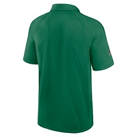 Polo raglan authentique Pro Rink Kelly Green des Dallas Stars pour homme