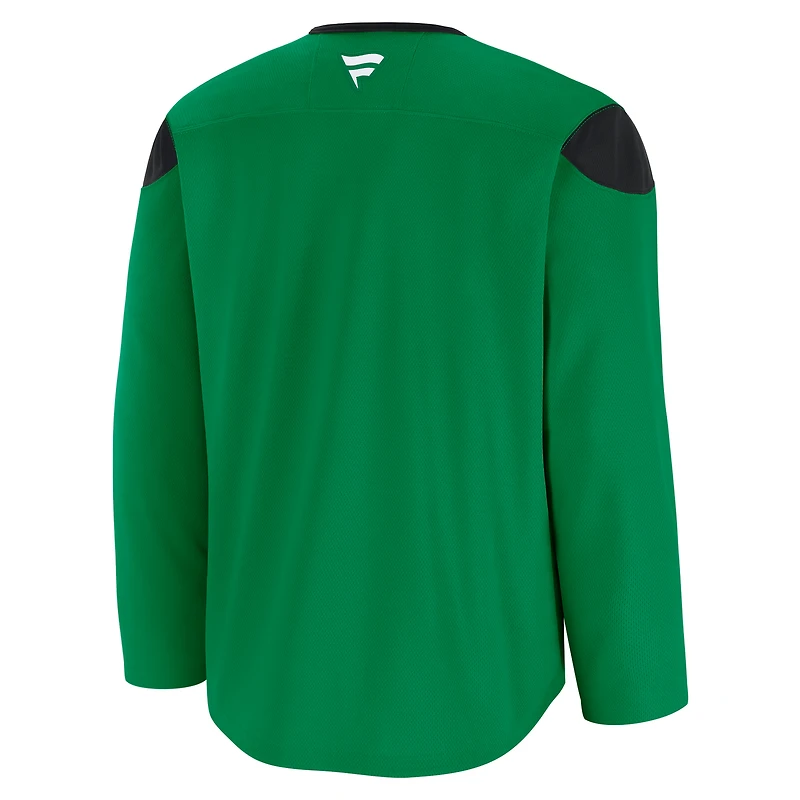 Men's Fanatics Kelly Green Dallas Stars Practice Jersey