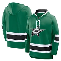 Men's Fanatics Kelly Green Dallas Stars Prime Time Fleece Hoodie