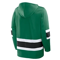 Sweat à capuche polaire Fanatics Kelly Green Dallas Stars Prime Time pour hommes