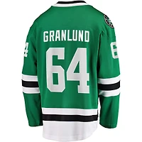 Men's Fanatics Mikael Granlund Kelly Green Dallas Stars Home Breakaway Jersey
