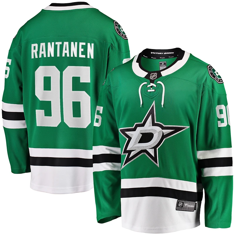 Fanatics pour hommes Mikko Rantanen Kelly Green Dallas Stars Home Breakaway Maillot