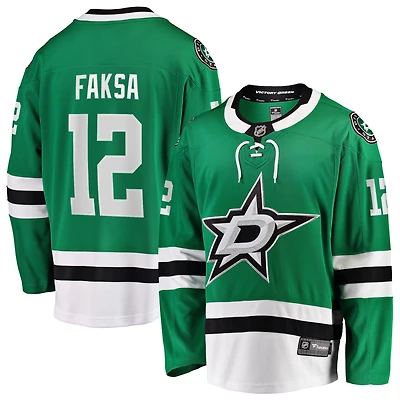 Maillot Fanatics Radek Faksa Kelly Green des Dallas Stars à domicile pour hommes
