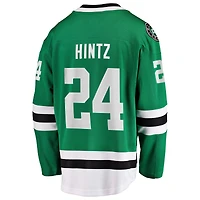 Men's Fanatics Roope Hintz Kelly Green Dallas Stars Home Breakaway Player Jersey