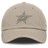 Casquette ajustable Fanatics Tan Dallas Stars Authentic Pro Road pour homme