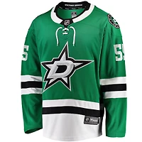 Men's Fanatics Thomas Harley Kelly Green Dallas Stars Home Premier Breakaway Player Jersey