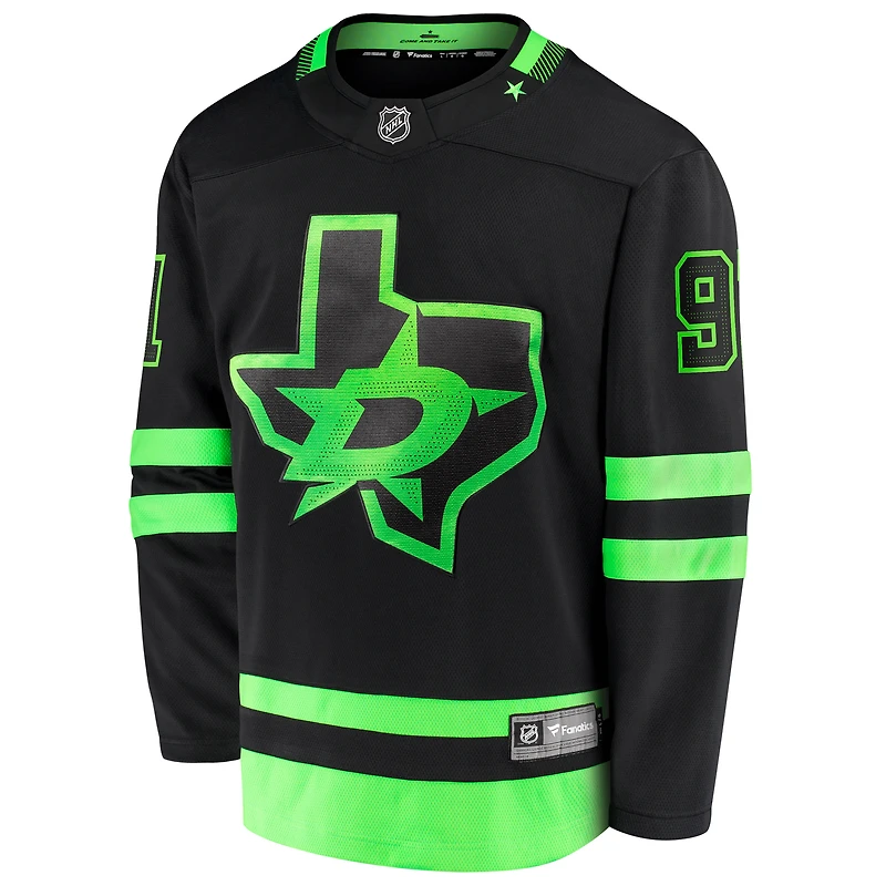 Men's Fanatics Tyler Seguin Black Dallas Stars 2020/21 Alternate Premier Breakaway Player Jersey
