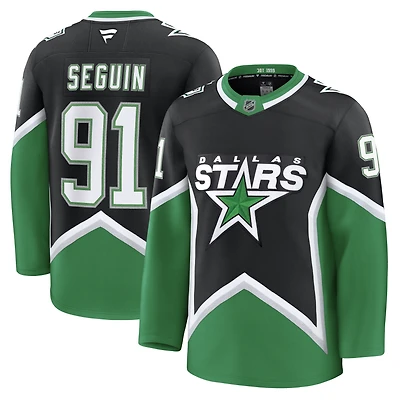 Men's Fanatics Tyler Seguin Black Dallas Stars Alternate Premium Jersey
