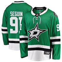 Maillot de joueur échappé des Stars de Dallas Fanatics Tyler Seguin vert pour hommes
