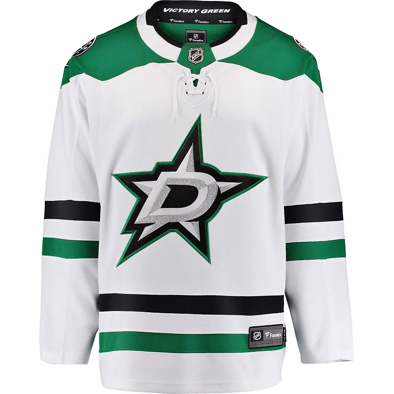 Men's Fanatics White Dallas Stars Away  Breakaway Jersey