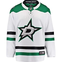 Men's Fanatics White Dallas Stars Away  Breakaway Jersey